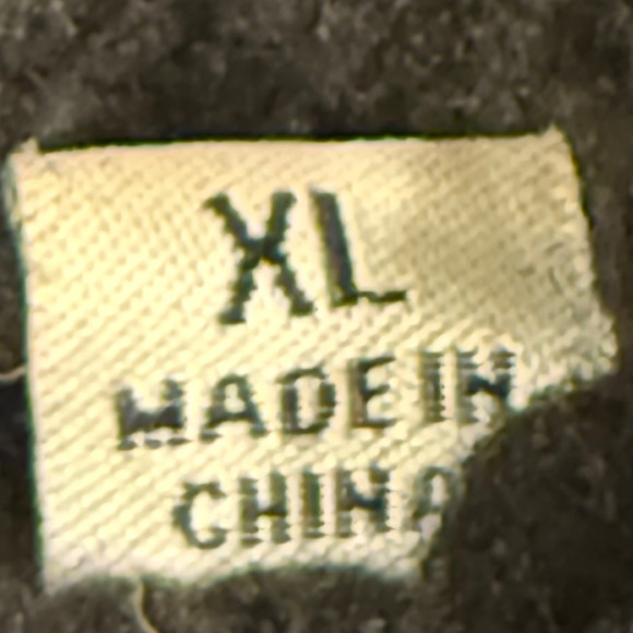 Vtg Levis Sherpa Lined Jacket Hooded Waterproof Mens XL Black Trucker Work - Picture 6 of 9